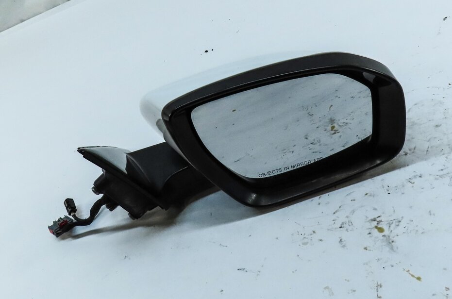 Thumbnail 5: 12-13 RANGE ROVER EVOQUE RIGHT DOOR MIRROR P-FOLD HEATED MEMORY CAMERA (WHITE)
