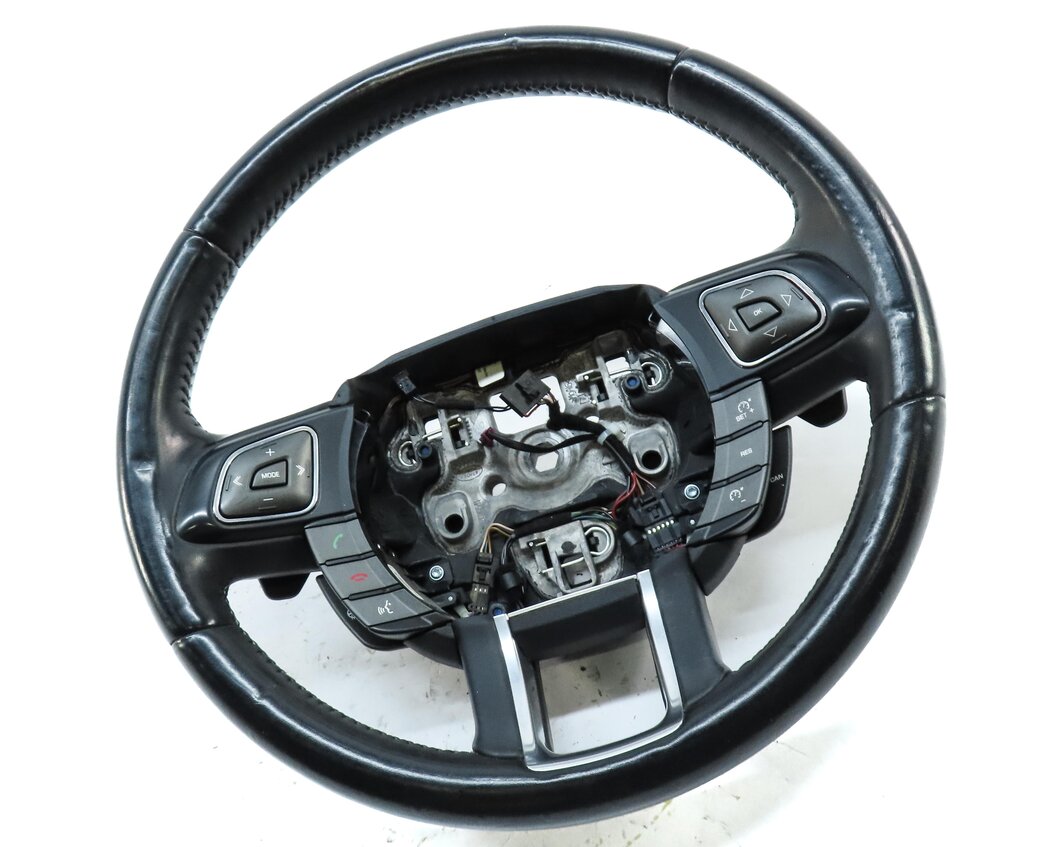Thumbnail 3: 12-19 RANGE ROVER EVOQUE L538 HEATED SPORT STEERING WHEEL w/ SWITCHES & PADDLES