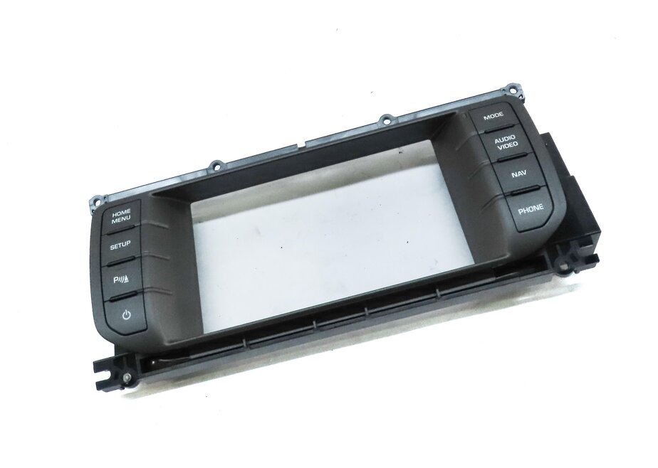 Thumbnail 4: 12-15 RANGE ROVER EVOQUE (L538) RADIO STEREO NAVIGATION SWITCH PANEL SCREEN TRIM