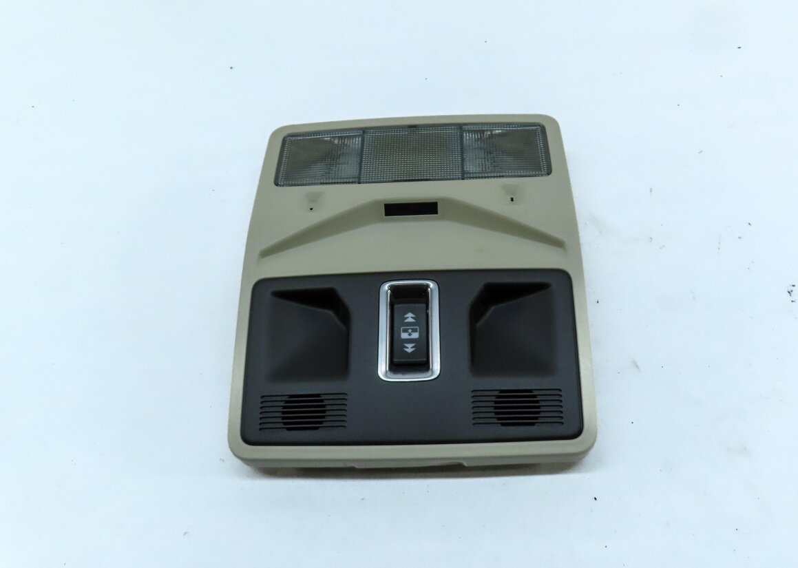 Thumbnail 2: 2013 LAND RANGE ROVER EVOQUE (L538) FRONT ROOF DOME LIGHT w/ SWITCHES (IVORY)