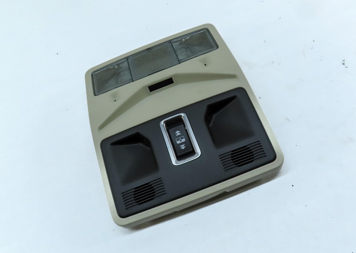 Thumbnail 3: 2013 LAND RANGE ROVER EVOQUE (L538) FRONT ROOF DOME LIGHT w/ SWITCHES (IVORY)