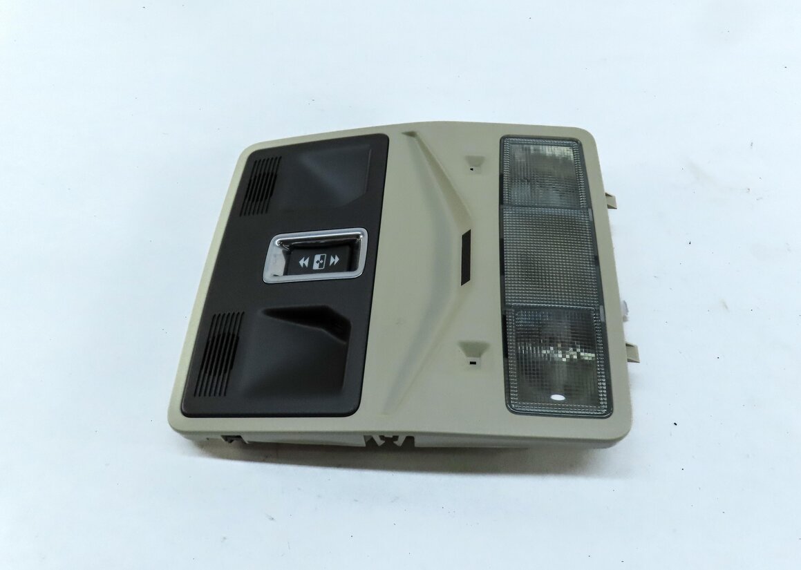 Thumbnail 4: 2013 LAND RANGE ROVER EVOQUE (L538) FRONT ROOF DOME LIGHT w/ SWITCHES (IVORY)