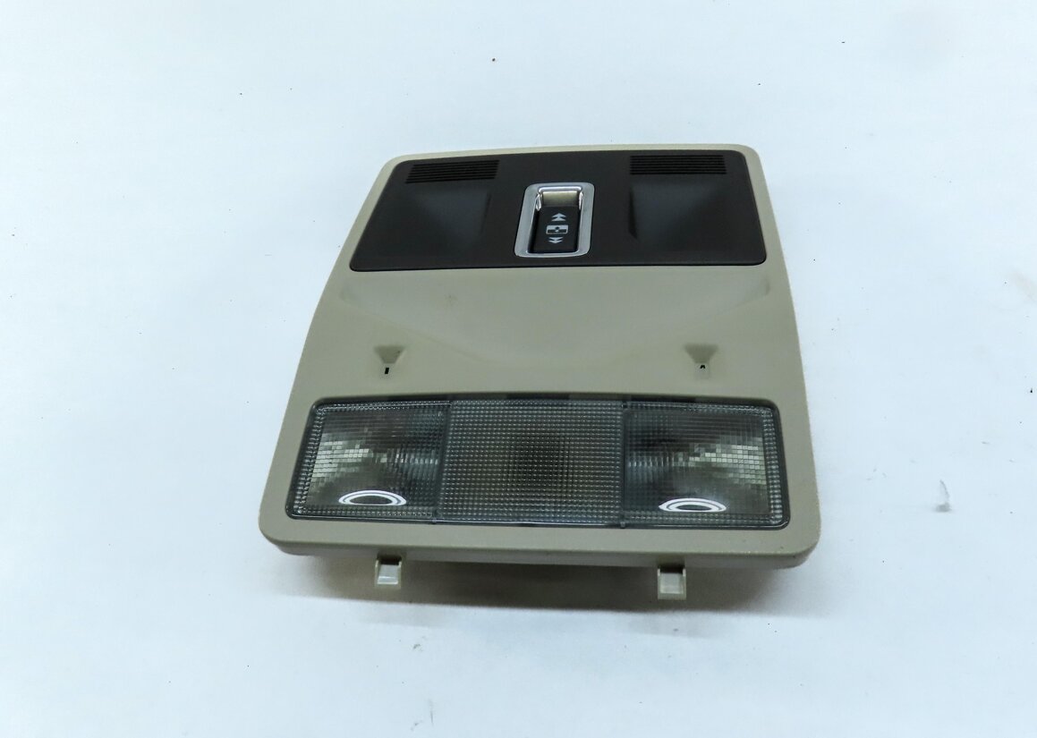 Thumbnail 5: 2013 LAND RANGE ROVER EVOQUE (L538) FRONT ROOF DOME LIGHT w/ SWITCHES (IVORY)