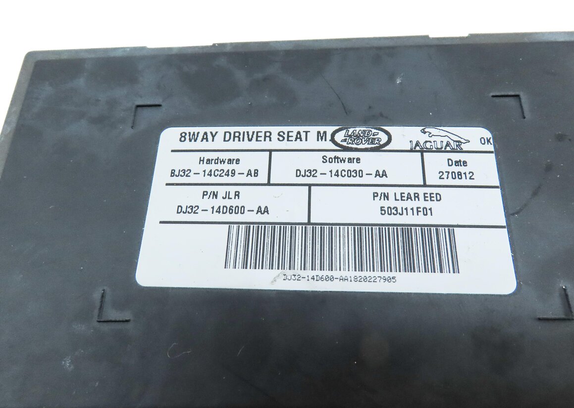 Thumbnail 4: 2013 LAND RANGE ROVER EVOQUE (L538) FRONT LEFT DRIVER SEAT CONTROL MODULE