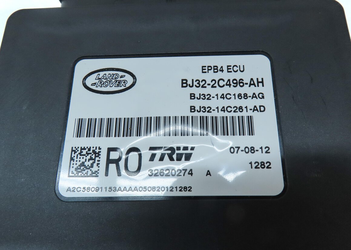 Thumbnail 4: 2013 LAND RANGE ROVER EVOQUE (L538) EMERGENCY PARKING BRAKE CONTROL MODULE