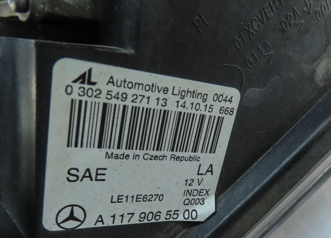 Thumbnail 8: 2014-2016 MERCEDES CLA45 CLA250 (C117) LEFT DRIVER XENON HID ADAPTIVE HEADLIGHT