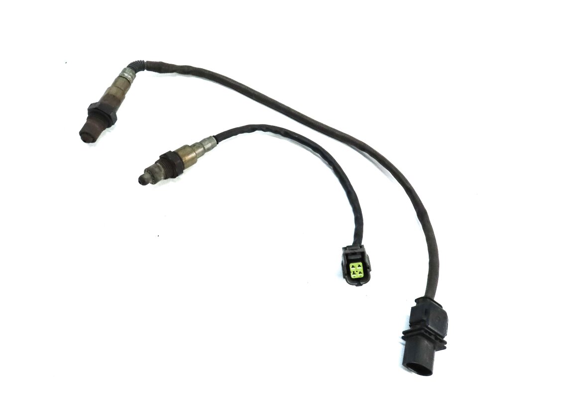2016 MERCEDES CLA CLASS (C117) 2.0L TURBO M270 ENGINE O2 OXYGEN SENSOR SET 2