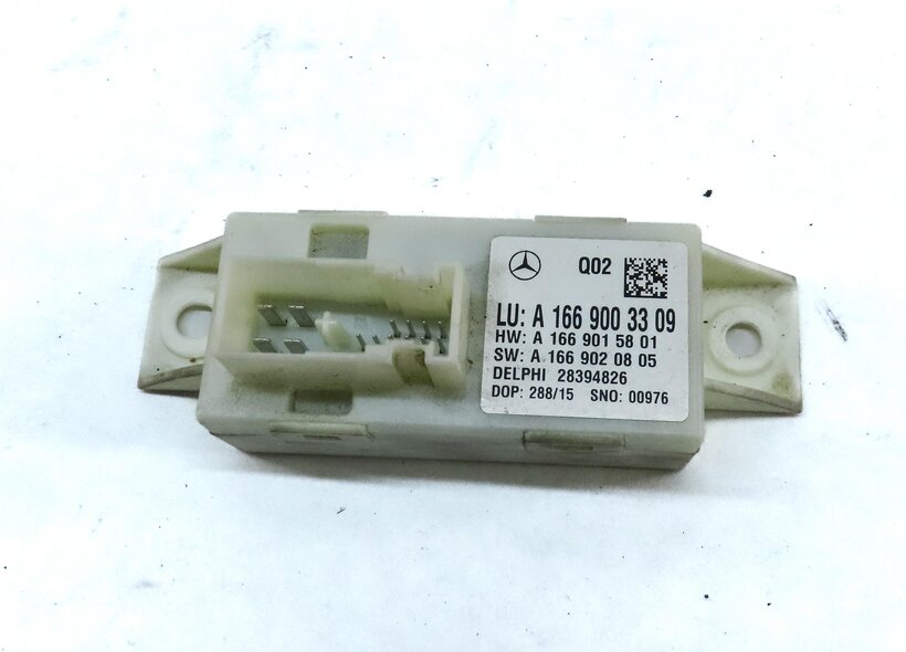 Thumbnail 2: 2016 MERCEDES CLA CLASS C117 HEADLIGHT RANGE ADJUSTER CONTROL MODULE 1669003309