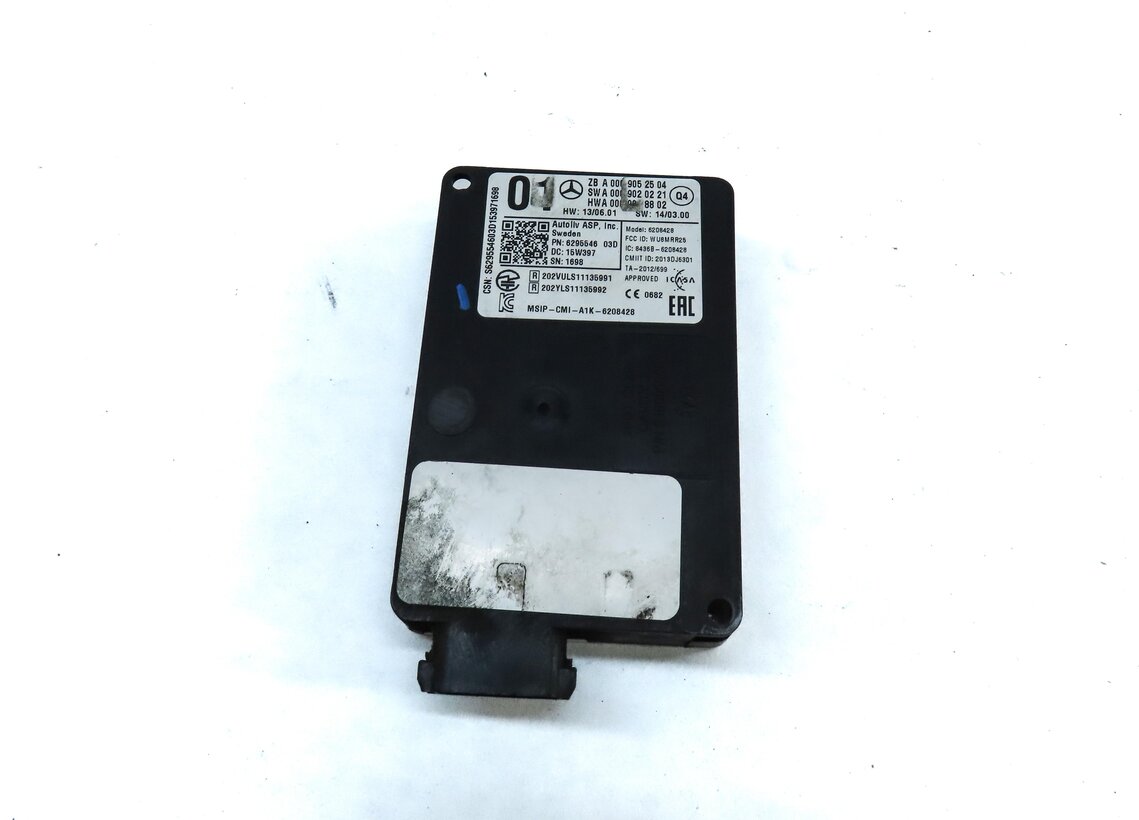 Thumbnail 2: 2014-2020 MERCEDES CLA250 CLA45 GLS CLS (C117 W166 W253) BLIND SPOT RADAR MODULE