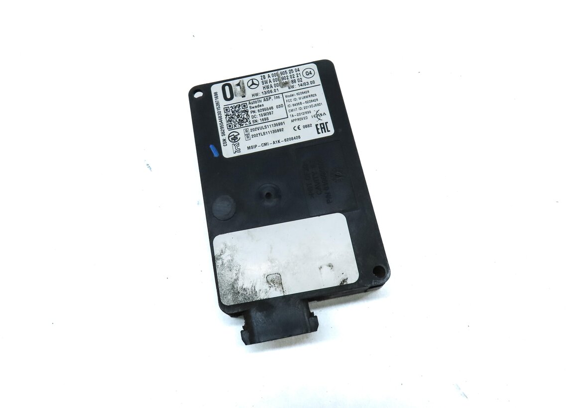Thumbnail 3: 2014-2020 MERCEDES CLA250 CLA45 GLS CLS (C117 W166 W253) BLIND SPOT RADAR MODULE
