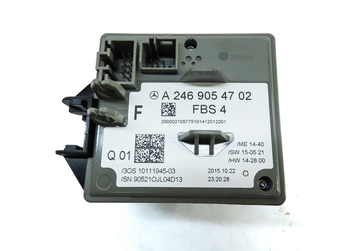 Thumbnail 5: 2016-2017 MERCEDES B250 CLA GLA (C117 W242 X156) IGNITION SWITCH MODULE