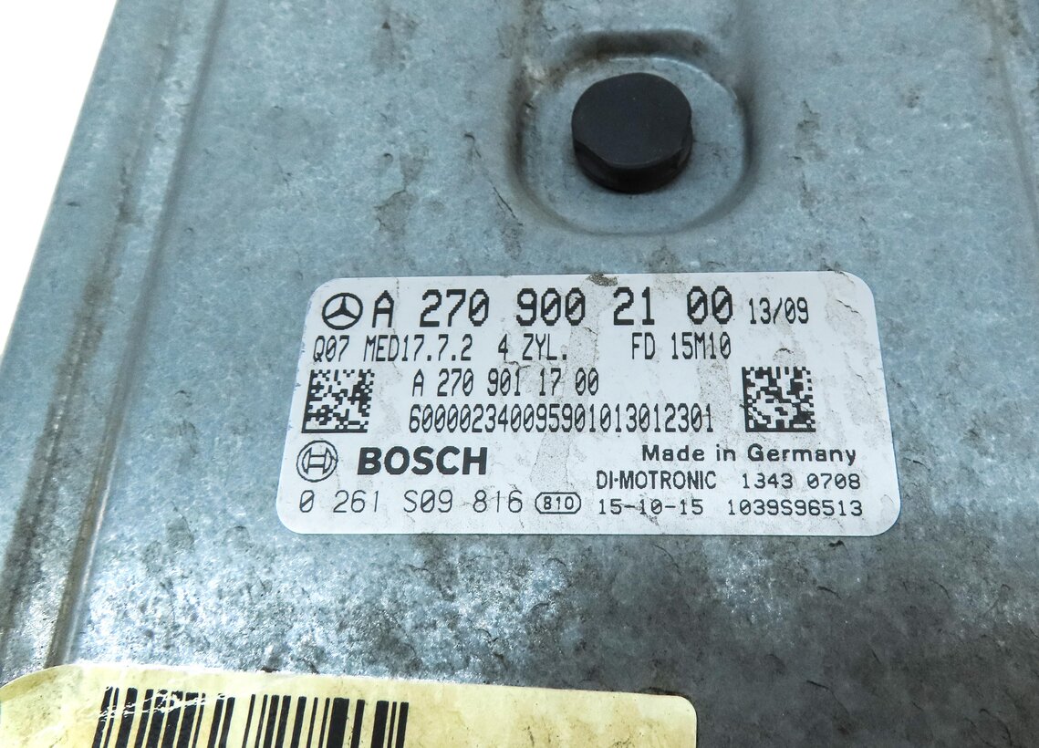 Thumbnail 4: 15-20 MERCEDES B250 CLA250 CLA45 GLA250 (C117 W246 X156) ENGINE CONTROL MODULE