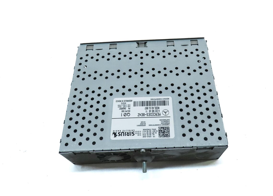 Thumbnail 4: 2016 MERCEDES CLA CLASS (C117) SIRIUS SATELLITE RADIO RECEIVER MODULE 2229004911