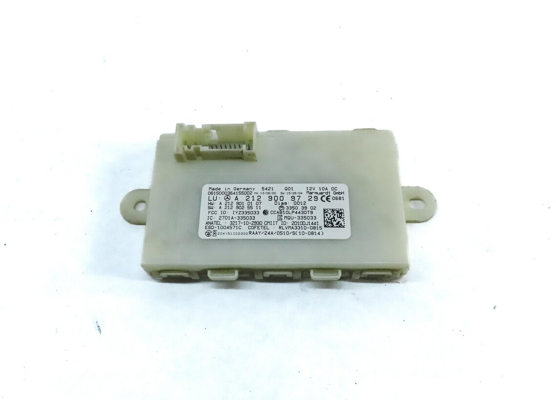 Thumbnail 3: 2016 MERCEDES CLA CLASS (C117) KEYLESS GO ENTRY CONTROL MODULE 2129009729