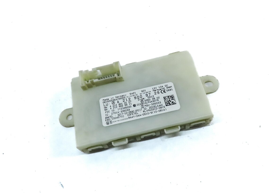 Thumbnail 4: 2016 MERCEDES CLA CLASS (C117) KEYLESS GO ENTRY CONTROL MODULE 2129009729