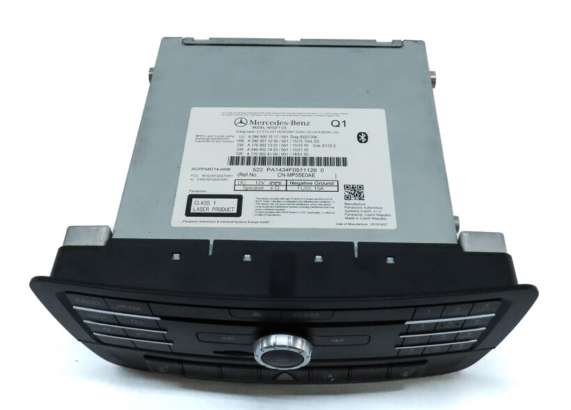 Thumbnail 4: 16-20 MERCEDES B CLA GLA CLASS (C117 W246 X156) CD NAVIGATION STEREO RECEIVER