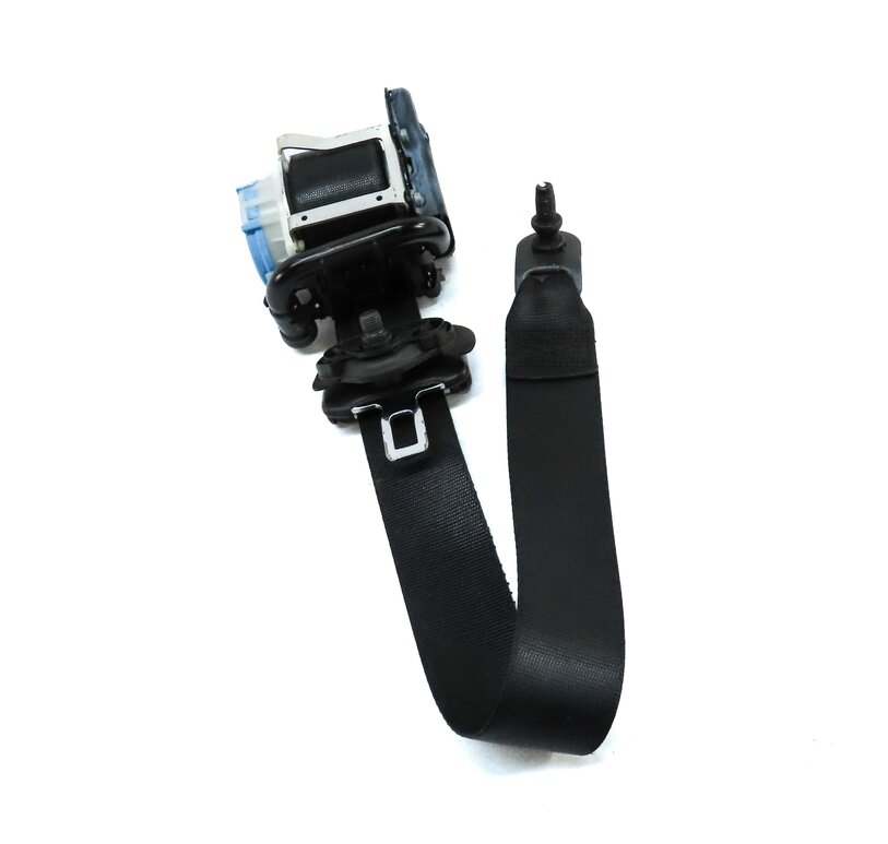Thumbnail 3: 14-20 MERCEDES CLA GLA CLASS (C117 X156) LEFT DRIVER SEATBELT RETRACTOR (BLACK)