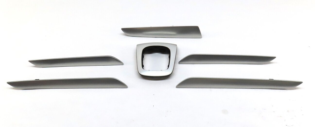2016 CLA CLASS (C117) FRONT REAR LEFT RIGHT TEXTURED GRAIN ALUMINUM TRIM SET6