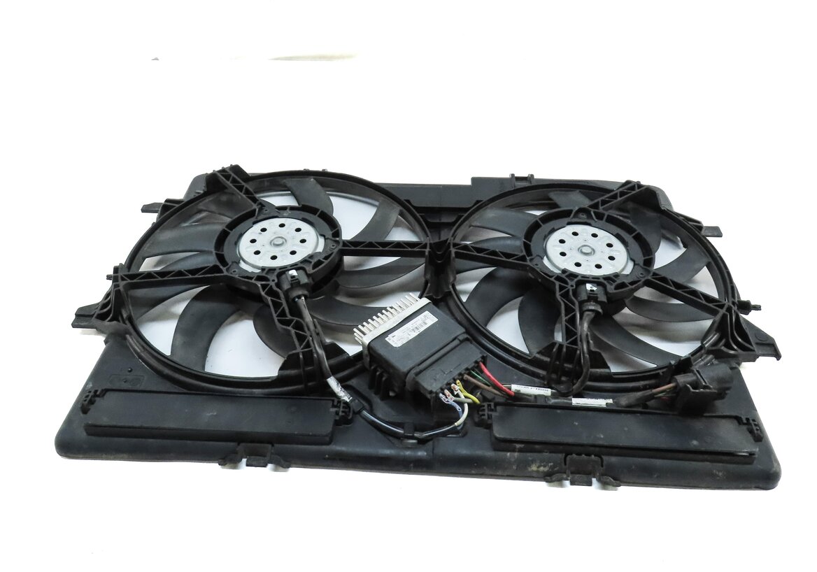 Thumbnail 5: 2016-2018 AUDI A6 Q3 (C7 8U) 2.0L TURBO ENGINE - RADIATOR COOLING FAN ASSEMBLY