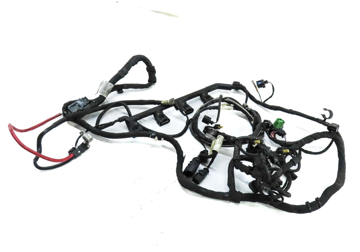 2015 AUDI Q3 (8U) 2.0L TURBO CCTA ENGINE WIRE WIRING HARNESS (AUTO FWD)
