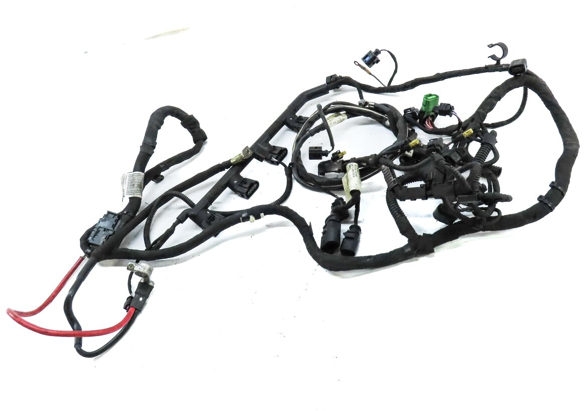 Thumbnail 2: 2015 AUDI Q3 (8U) 2.0L TURBO CCTA ENGINE WIRE WIRING HARNESS (AUTO FWD)