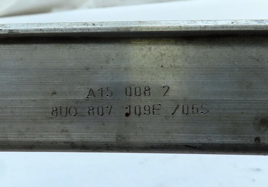 Thumbnail 8: 15-18 AUDI Q3 (8U) FRONT BUMPER REINFORCEMENT BAR IMPACT CRASH BAR BRACE STRIP