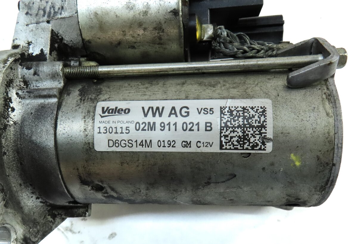 Thumbnail 7: 10-18 VW GOLF JETTA PASSAT TIGUAN AUDI TT Q3 (MK2 8U) 2.0L ENGINE STARTER MOTOR