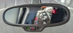 Thumbnail 7: 2015-2018 AUDI A3 Q3 S3 (8U 8V 8VF) AUTODIM REARVIEW MIRROR w/ COMPASS (GREY)