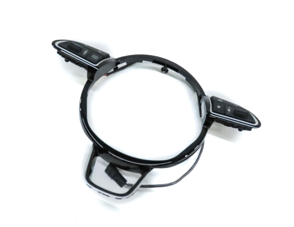 2015 AUDI Q3 (8U) STEERING WHEEL TRIM w/ MULTIFUNCTIONAL RADIO SWITCH BUTTONS