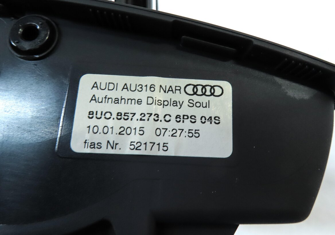 Thumbnail 7: 2015-2018 AUDI Q3 (8U) RADIO PHONE MEDIA MULTIMEDIA 7" COLOR DISPLAY SCREEN