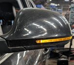 Thumbnail 2: 2015-2018 AUDI Q3 LEFT DRIVER HEATED DOOR MIRROR (BRILLIANT BLACK)