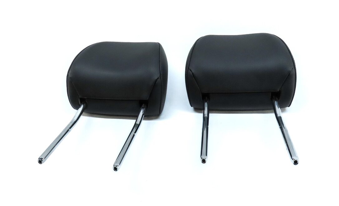 Thumbnail 2: AUDI 15-18 Q3 (13-17 Q5 SQ5) FRONT LEFT & RIGHT SEAT HEADREST SET 2 (BLACK)