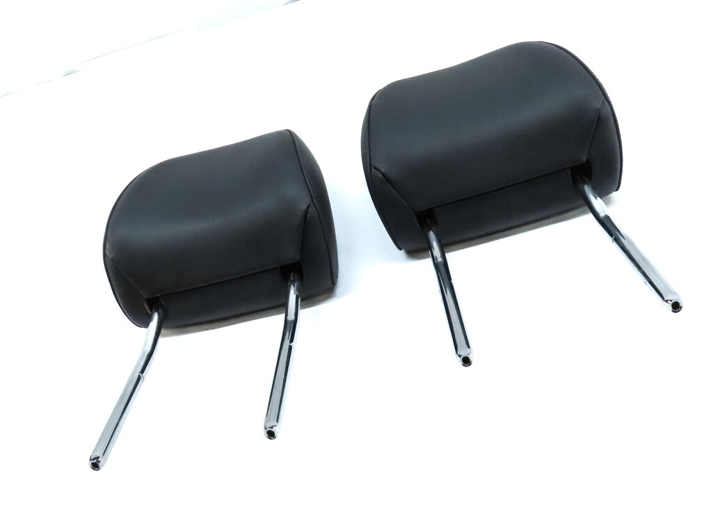 Thumbnail 3: AUDI 15-18 Q3 (13-17 Q5 SQ5) FRONT LEFT & RIGHT SEAT HEADREST SET 2 (BLACK)