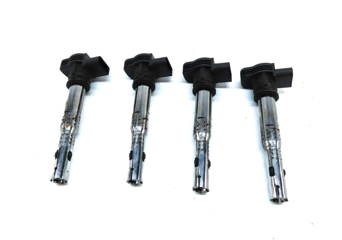 Thumbnail 4: 07-17 AUDI A3 A4 S4 A5 S5 A6 Q3 Q5 R8 TT 8P 8K 8T 8R C7 2.0T IGNITION COIL SET4
