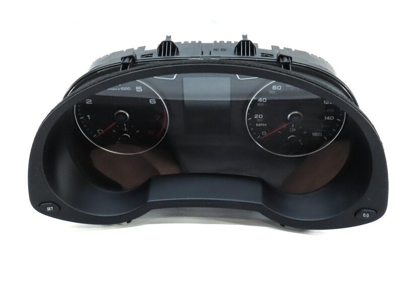 Thumbnail 20: 2015 AUDI Q3 (8U) 2.0L SPEEDOMETER IMMOBILIZER LOCK BODY ENGINE MODULE & KEY SET