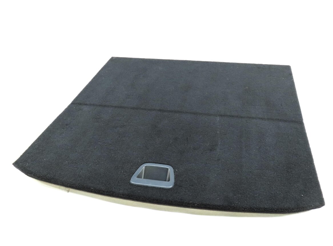2012 LAND RANGE ROVER EVOQUE L538 REAR TRUNK SPARE TIRE CARGO COVER CARPET BLACK