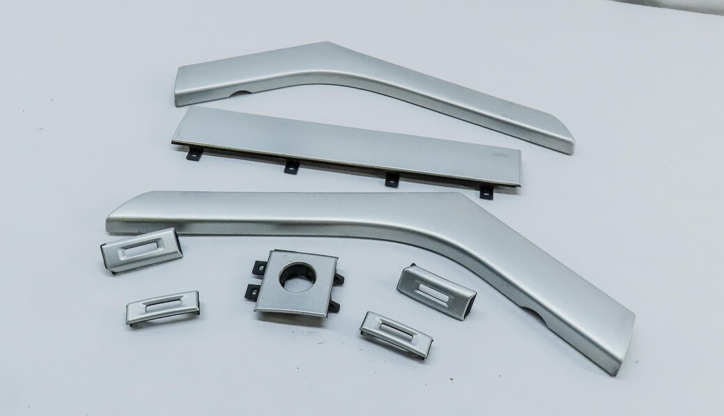 2012 LAND RANGE ROVER EVOQUE L538 2-DOOR FRONT REAR LEFT RIGHT ALUMINUM TRIM SET