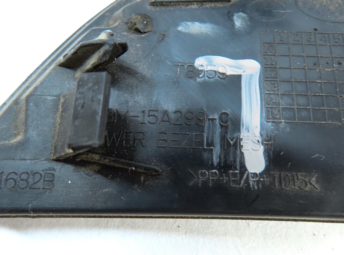 Thumbnail 7: 2012 RANGE ROVER EVOQUE (L538) FRONT LEFT LOWER BUMPER FOGLIGHT GRILLE TRIM SET2