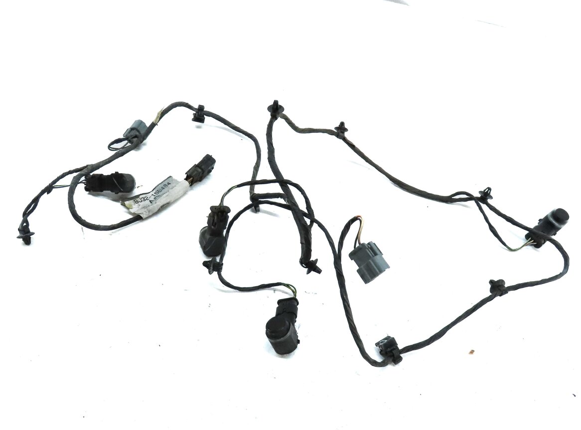 2012 RANGE ROVER EVOQUE L538 REAR PARK ASSIST PDC SENSOR SET4 (BLACK) w/ HARNESS
