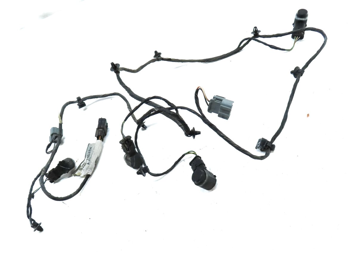 Thumbnail 3: 2012 RANGE ROVER EVOQUE L538 REAR PARK ASSIST PDC SENSOR SET4 (BLACK) w/ HARNESS