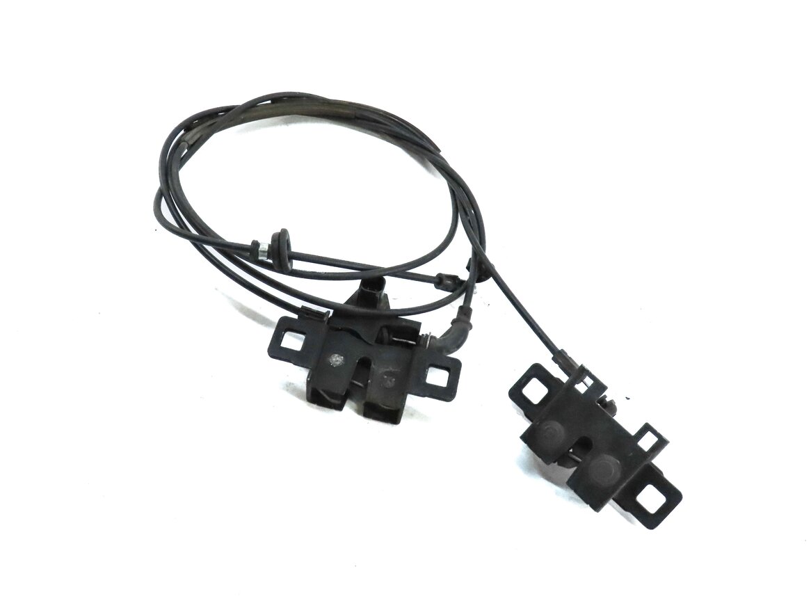 2012 RANGE ROVER EVOQUE (L538) FRONT LEFT & RIGHT LOWER HOOD LATCH SET 2 & CABLE