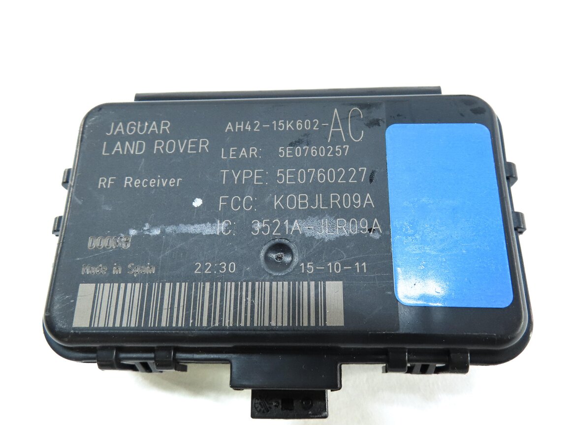 Thumbnail 15: 2012 RANGE ROVER EVOQUE L538 2.0L 2-DOOR SPEEDOMETER BODY ENGINE MODULE KEY SET