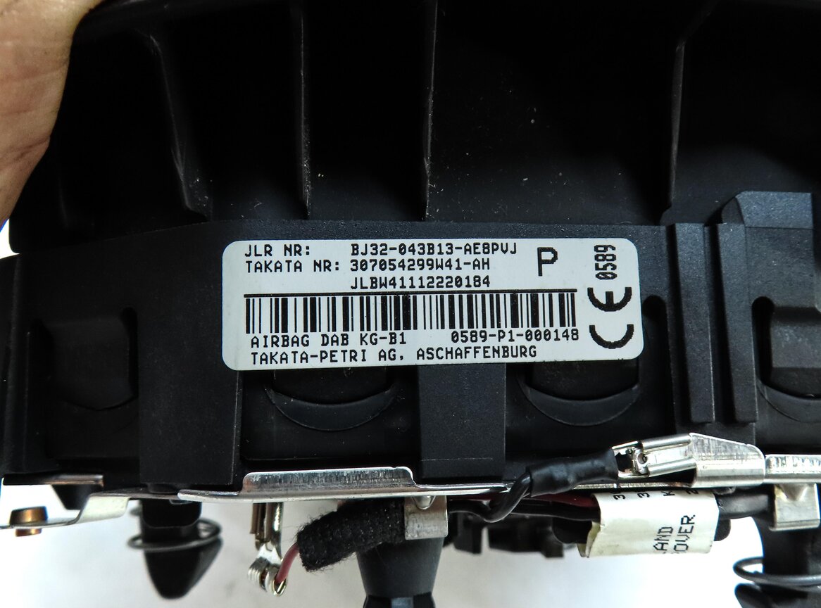 Thumbnail 6: 2012 LAND RANGE ROVER EVOQUE (L538) FRONT LEFT STEERING WHEEL AIRBAG (BLACK)