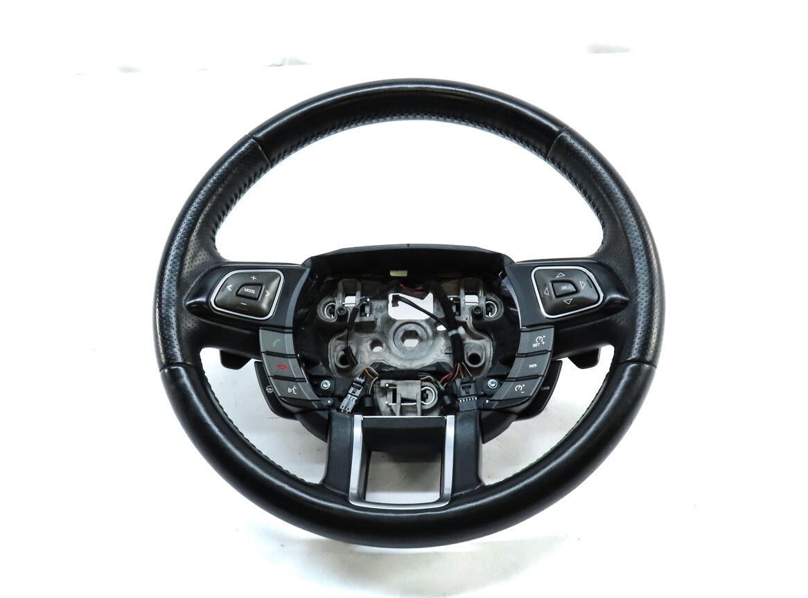 Thumbnail 2: 12-19 RANGE ROVER EVOQUE L538 HEATED SPORT STEERING WHEEL w/ SWITCHES & PADDLES