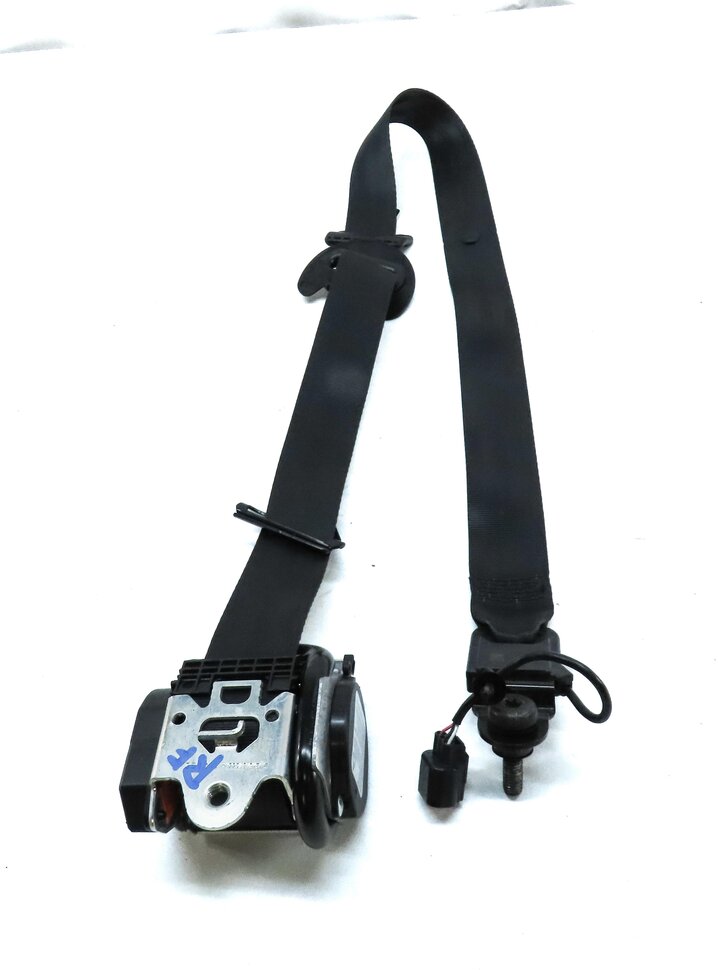 Thumbnail 4: 12-17 LAND RANGE ROVER EVOQUE L538 2-DOOR FRONT RIGHT SEATBELT RETRACTOR (BLACK)