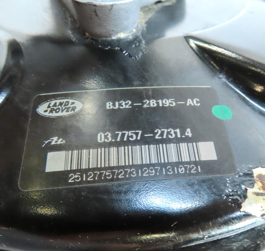 Thumbnail 7: 2012-2015 RANGE ROVER EVOQUE (L538) POWER BRAKE BOOSTER w/ MASTER CYLINDER