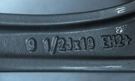 Thumbnail 10: 09-17 BMW 535iGT 740i 750i 760i F01 F07 19x9.5 ALUMINUM 14-SPOKE WHEEL RIM SET 4