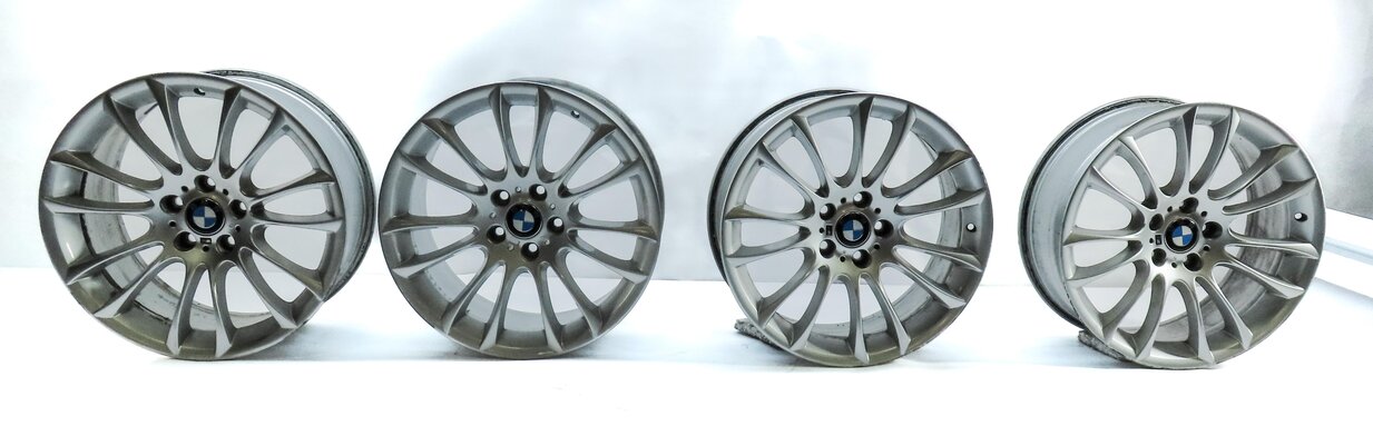 Thumbnail 2: 09-17 BMW 535iGT 740i 750i 760i F01 F07 19x9.5 ALUMINUM 14-SPOKE WHEEL RIM SET 4