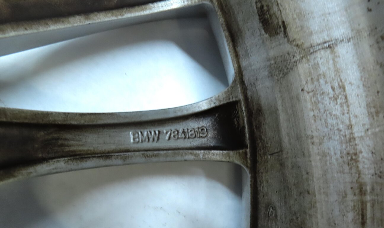 Thumbnail 7: 09-17 BMW 535iGT 740i 750i 760i F01 F07 19x9.5 ALUMINUM 14-SPOKE WHEEL RIM SET 4