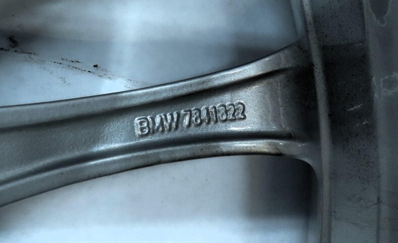 Thumbnail 9: 09-17 BMW 535iGT 740i 750i 760i F01 F07 19x9.5 ALUMINUM 14-SPOKE WHEEL RIM SET 4